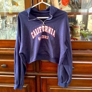 California West Coast Sweatshirt Zip up